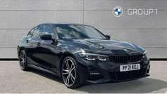 Black Used 2021 BMW 320e M Sport Sedan | £26,295 (Fair price)