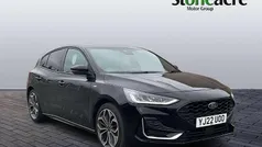 Black Used 2022 Ford Focus ST-Line Hatchback | £16,585 (Fair price)