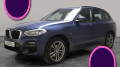 Blue Used 2020 BMW X3 M Sport SUV | £23,902 (Good price)