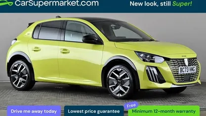 Used Peugeot 208 GTi 102 HP (75 kW) 2024 Yellow Hatchback