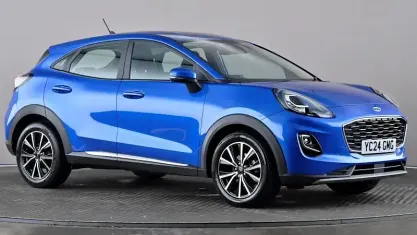 Used Ford Puma Titanium 125 HP (91 kW) 2023 Blue SUV