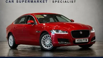 Used Jaguar XF Prestige 163 HP (119 kW) 2016 Red Sedan