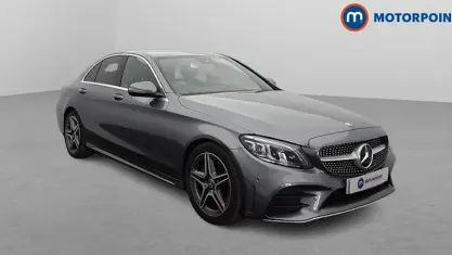 Used Mercedes C220 AMG line 194 HP (142 kW) 2021 Grey Sedan