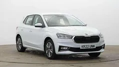 Moon white metallic Used 2022 Skoda Fabia SE L Hatchback | £13,341 (Fair price)