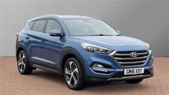 Blue Used 2016 Hyundai Tucson Premium SUV | £13,090 (Fair price)