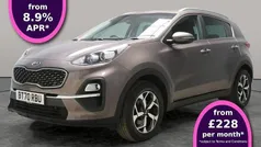 Brown Used 2021 Kia Sportage 2 SUV | £15,121 (Fair price)