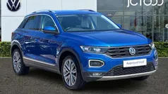 Blue Used 2018 VW T-Roc SEL SUV | £16,087 (Fair price)