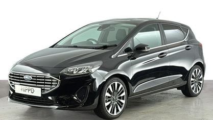 Begagnad Ford Fiesta Titanium X 125 HK (91 kW) 2023 Svart Halvkombi