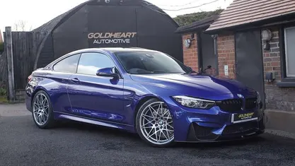 Used BMW M4 Competition Edition 450 HP (330 kW) 2018 Blue Coupe