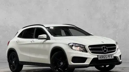White Used 2015 Mercedes GLA250 AMG line SUV | £9,990 (Good price)