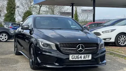 Used Mercedes CLA220 AMG 170 HP (125 kW) 2014 Black Coupe