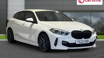 Used BMW 118 M Sport 150 HP (110 kW) 2022 White Hatchback