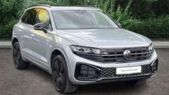 Silver Used 2024 VW Touareg Black Edition SUV | £49,495 (Fair price)