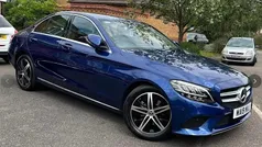 Blue Used 2019 Mercedes C200 Sedan | £17,140 (Fair price)