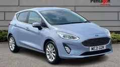 Blue Used 2021 Ford Fiesta Titanium Hatchback | £10,998 (Good price)