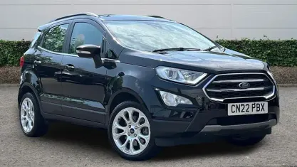 Used Ford Ecosport Titanium 125 HP (91 kW) 2022 Black SUV