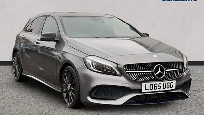 Used Mercedes A200 AMG Line Premium Plus 136 HP (100 kW) 2018 Grey Hatchback