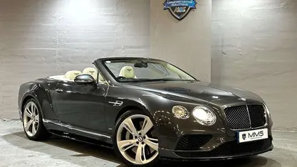 Used Bentley Continental GT Convertible Mulliner 529 HP (389 kW) 2017 Grey Cabriolet