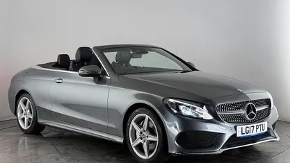 Grey Used 2017 Mercedes C200 AMG line Cabriolet | £14,500 (Fair price)
