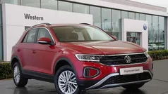 Red Used 2022 VW T-Roc Life SUV | £23,499 (Fair price)