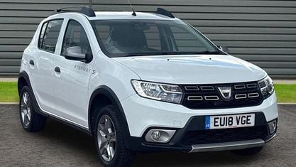 Begagnad Dacia Sandero Ambiance 90 HK (66 kW) 2018 Vit Halvkombi