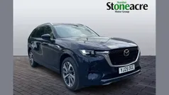 Blue New 2025 Mazda CX-80 Takumi-Line SUV | £48,490 (Super price)
