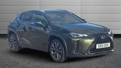 Terrane khaki Used 2021 Lexus UX 250h Sport Line SUV | £23,495 (Fair price)