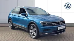 Blue Used 2019 VW Tiguan SEL SUV | £18,568 (Fair price)