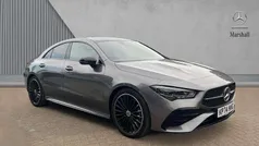 Mountain grey metallic Used 2024 Mercedes CLA220 AMG Line Premium Plus Sedan | £32,980 (Fair price)