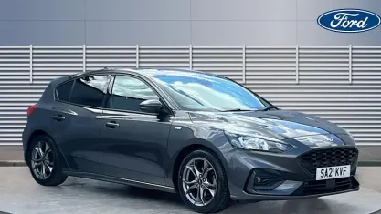 Used Ford Focus ST-Line 120 HP (88 kW) 2021 Grey Hatchback