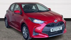 Red Used 2023 Toyota Yaris Hybrid Hatchback | £15,750 (Good price)