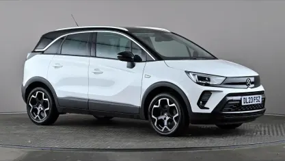 Used Vauxhall Crossland Ultimate 110 HP (80 kW) 2023 White SUV