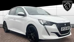 White Used 2020 Peugeot 208 Allure Hatchback | £11,406 (Fair price)