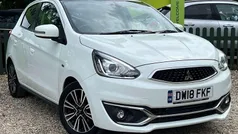 White Used 2018 Mitsubishi Mirage Hatchback | £5,200 (Fair price)