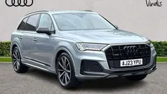 Silver Used 2023 Audi Q7 S-Line SUV | £48,100 (Fair price)