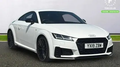 Used Audi TT Black Edition 245 HP (180 kW) 2019 White Coupe