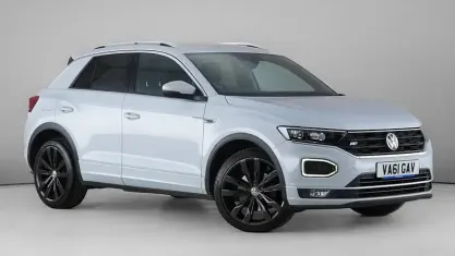 Used VW T-Roc R-line 150 HP (110 kW) 2020 Silver SUV
