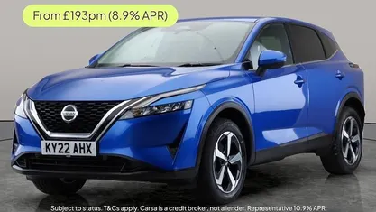 Blue Used 2022 Nissan Qashqai N-Connecta SUV | £14,990 (Fair price)