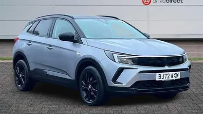 Used Vauxhall Grandland X GS Line 131 HP (96 kW) 2022 Grey SUV