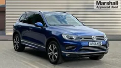 Blue Used 2016 VW Touareg R-line SUV | £19,185 (Fair price)