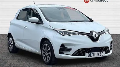 Used Renault Zoe GT-Line 100 kW (136 HP) 2020 White Hatchback