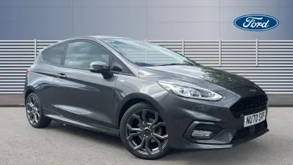 Used Ford Fiesta ST-Line 125 HP (91 kW) 2020 Grey Hatchback