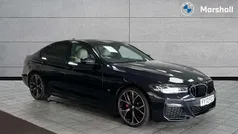 Black Used 2022 BMW 520 M Sport Sedan | £27,128 (Fair price)