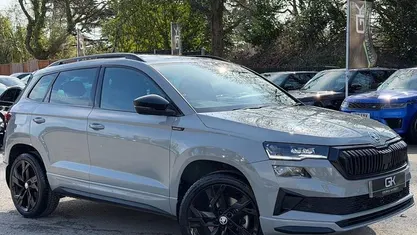 Used Skoda Karoq SportLine 150 HP (110 kW) 2024 Grey SUV