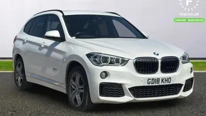 Used BMW X1 M Sport 150 HP (110 kW) 2018 White SUV
