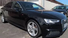 Black Used 2018 Audi A4 S-Line Sedan | £15,899 (Fair price)