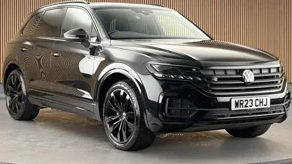 Used VW Touareg Black Edition 231 HP (169 kW) 2022 Grenadilla black SUV