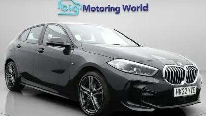 Used BMW 118 M Sport 136 HP (100 kW) 2022 Black Hatchback