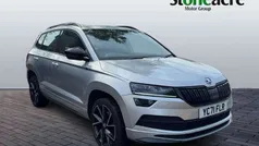 Silver Used 2021 Skoda Karoq SportLine SUV | £20,495 (Fair price)
