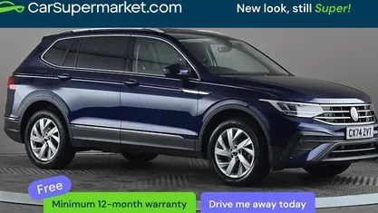 Begagnad VW Tiguan Allspace Life 150 HK (110 kW) 2024 Blå SUV